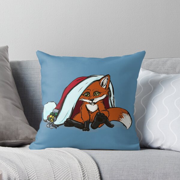Item preview, christmas fox designed and sold by FoxBanditArt.
