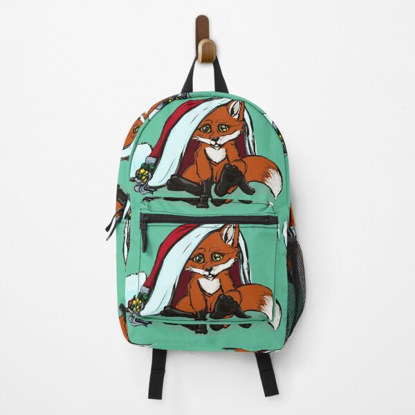Item preview, christmas fox designed and sold by FoxBanditArt.
