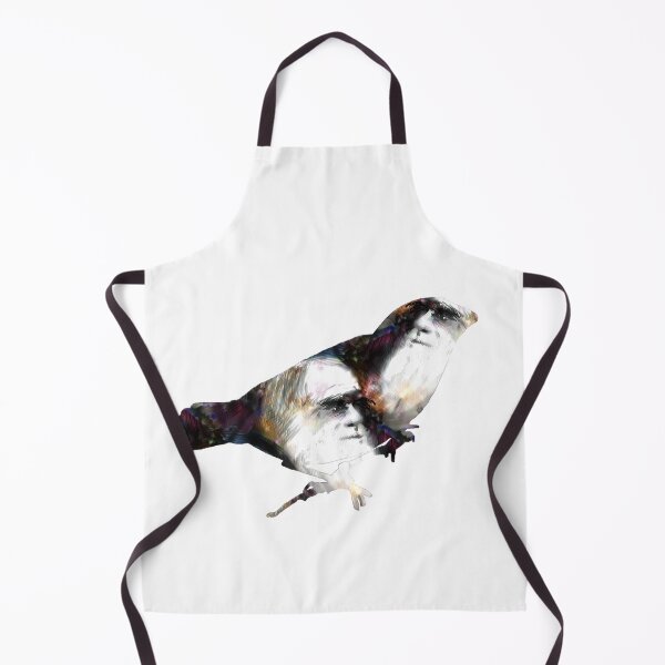 Item preview, Charles Darwin and a Male Large Ground Finch designed and sold by weavernap.