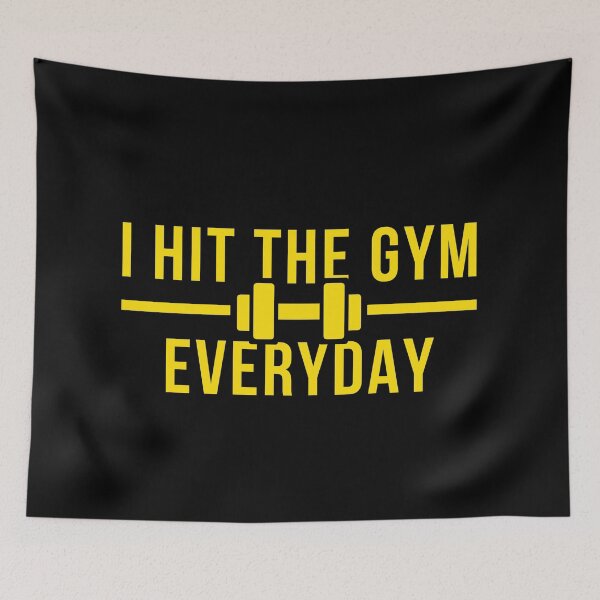 Item preview, I Hit The Gym Everyday designed and sold by jpremiumdesigns.