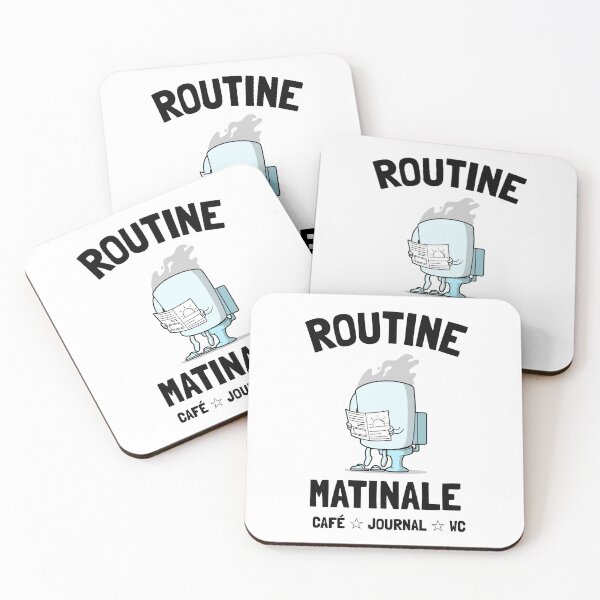 Item preview, Morning routine coffee newspaper toilet designed and sold by joozybart.