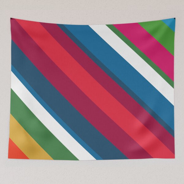 Item preview, Sloped stripes pattern designed and sold by greatnorris.