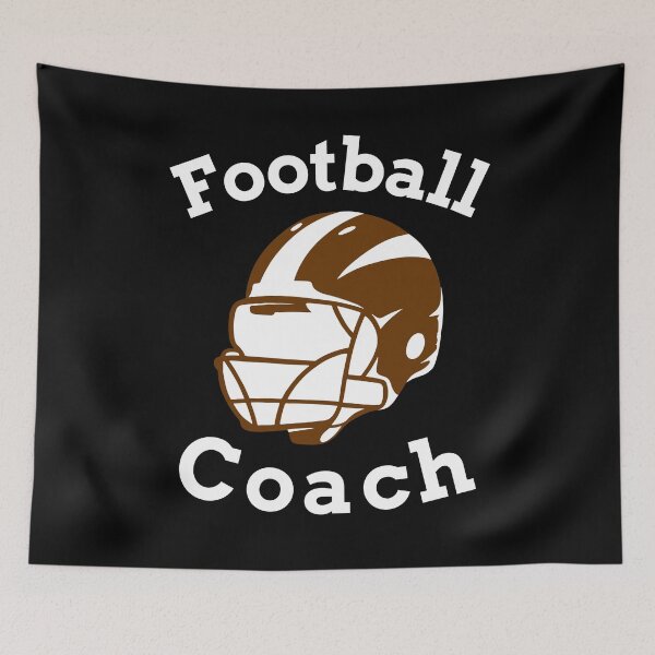 Item preview, American Football Coach - Helmet designed and sold by DiceNLDesigns.
