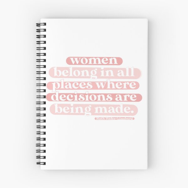 Item preview, Las mujeres pertenecen a todos los lugares donde se toman decisiones -RBG designed and sold by janeyolsen.