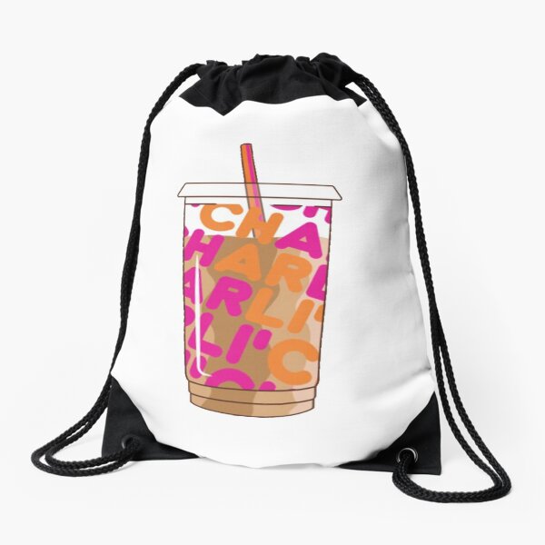 charlie damelio tiktok Drawstring Bag
