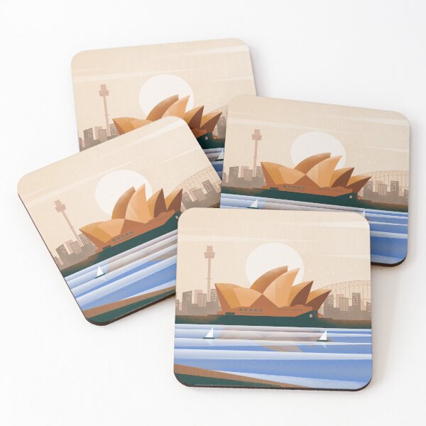 Item preview, Australia Sydney Travel poster designed and sold by Arctic frame studio.