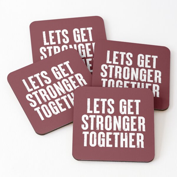 Item preview, Lets Get Stronger Together #7 designed and sold by SalahBlt.