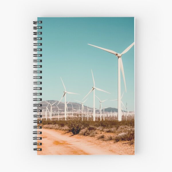 Item preview, Wind turbine farm in the desert at Kern County California USA designed and sold by Mrvell.
