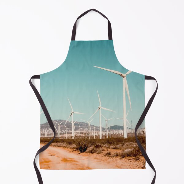 Item preview, Wind turbine farm in the desert at Kern County California USA designed and sold by Mrvell.