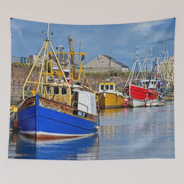 Item preview, Fishing Boats in Maryport Harbour Cumbria designed and sold by Martyn R Arnold Fine Art Nature & Landscape Photography.