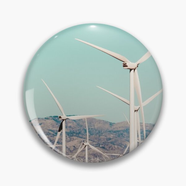 Item preview, Wind turbine in the desert at Kern County California USA designed and sold by Mrvell.