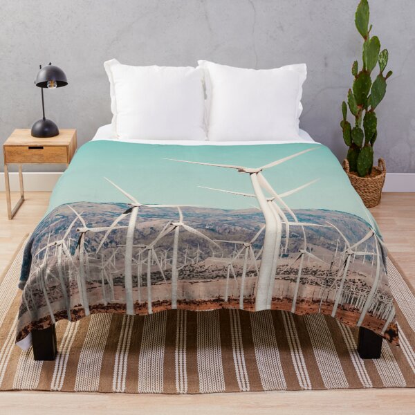 Item preview, Wind turbine in the desert at Kern County California USA designed and sold by Mrvell.