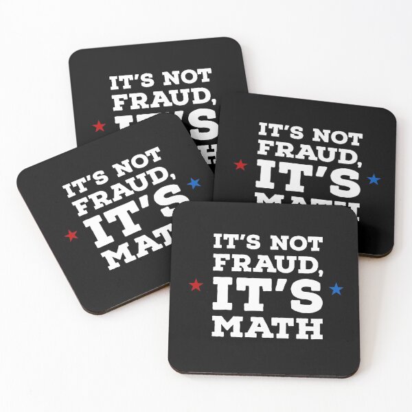 Item preview, It's not fraud it's math - US election designed and sold by Jamiecsmith1986.