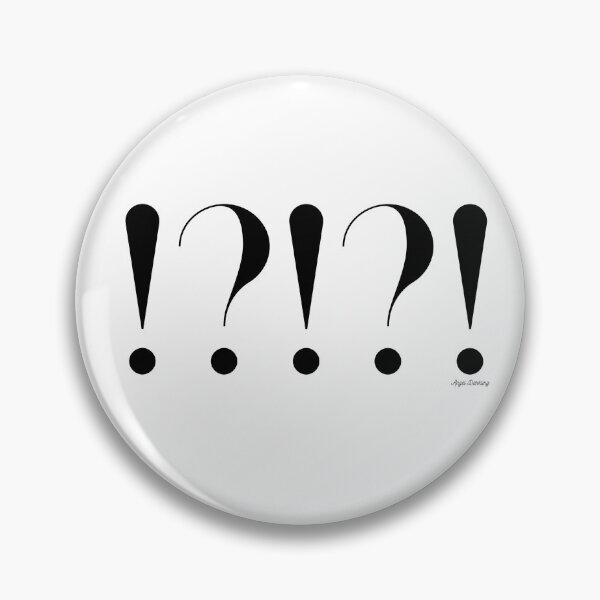 Item preview, !?!?! punctuation exclamation question designed and sold by angeldarkling.