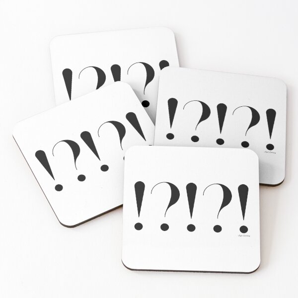 Item preview, !?!?! punctuation exclamation question designed and sold by angeldarkling.