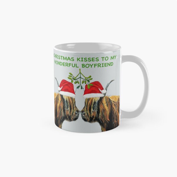 Item preview, Christmas Kisses to my wonderful boyfriend  designed and sold by IslesArt.