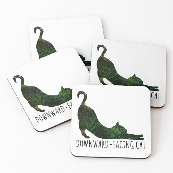 Item preview, Downward Facing Cat Forest designed and sold by ProjecTees.