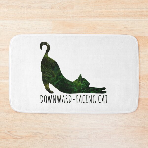 Item preview, Downward Facing Cat Forest designed and sold by ProjecTees.