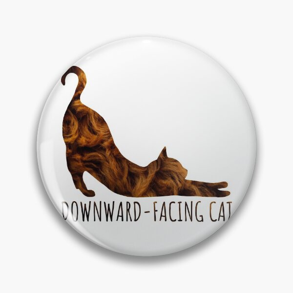 Item preview, Downward Facing Cat Fur designed and sold by ProjecTees.