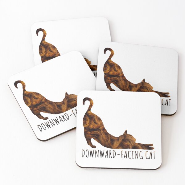 Item preview, Downward Facing Cat Fur designed and sold by ProjecTees.