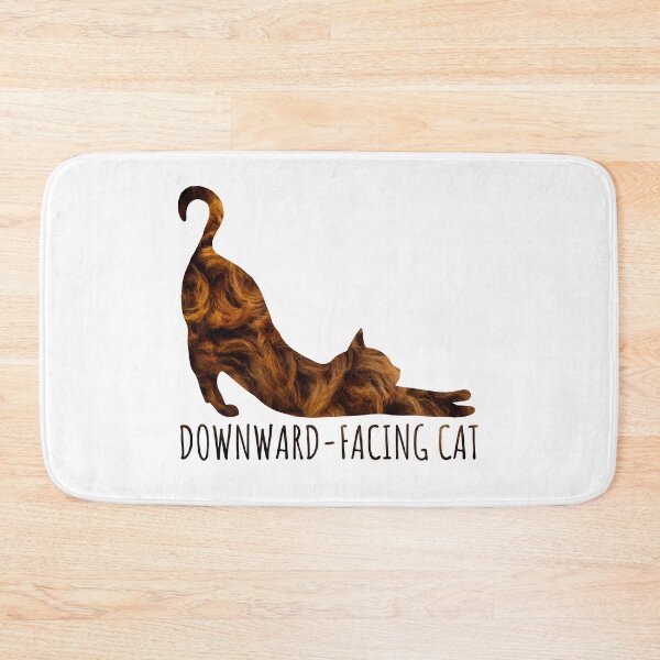 Item preview, Downward Facing Cat Fur designed and sold by ProjecTees.
