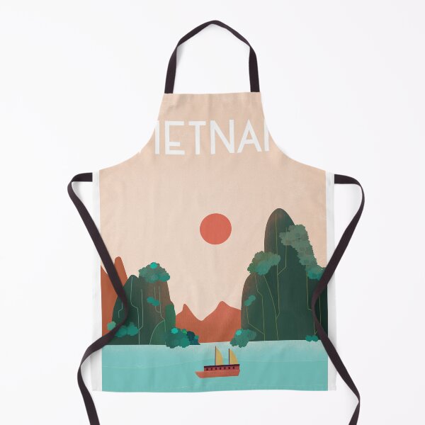 Item preview, vietnam travel poster designed and sold by Arctic frame studio.