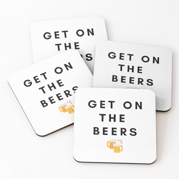 Item preview, Get on the beers! [black] designed and sold by Viktordm.