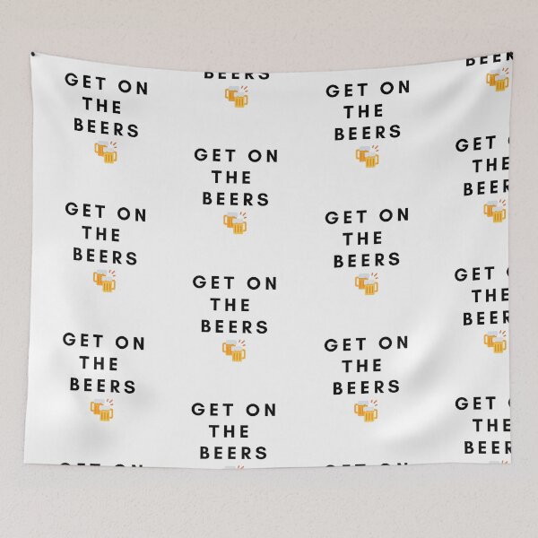 Item preview, Get on the beers! [black] designed and sold by Viktordm.