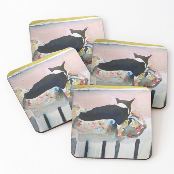 Item preview, Ollie on the Radiator #2, watercolour  designed and sold by Edith Dora Rey.