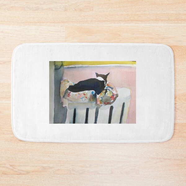 Item preview, Ollie on the Radiator #2, watercolour  designed and sold by Edith Dora Rey.
