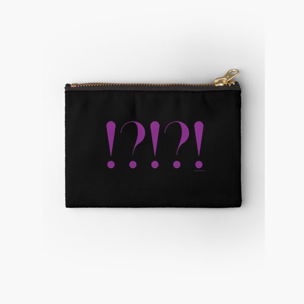 Item preview, !?!?! punctuation exclamation question in purple designed and sold by angeldarkling.