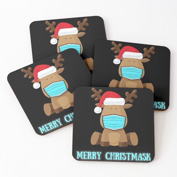 Item preview, Christmas deer mask merry christmask designed and sold by OneTimeEngineer.
