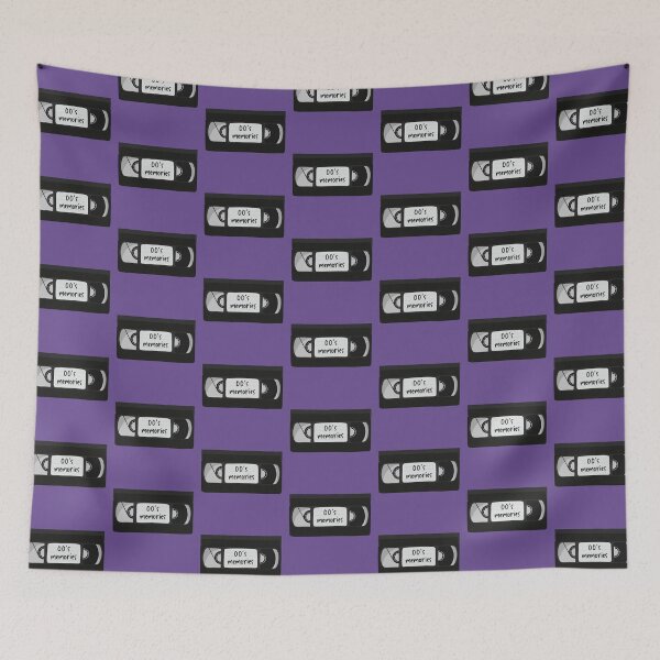 Item preview, 00s Noughties Memories VHS Cassette Tape Video Purple designed and sold by Sunny Collections.