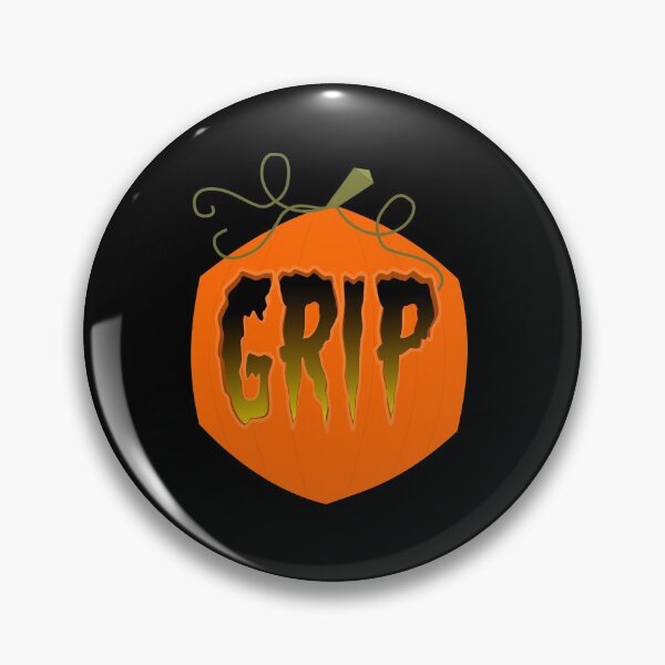Item preview, Halloween-Themed Spooky GRiP Carved Pumpkin designed and sold by gripperz.