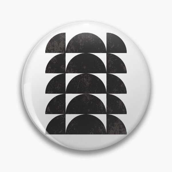 Item preview, Black and White Mid Century Modern Abstract Retro 70s  designed and sold by Inogitna Designs.