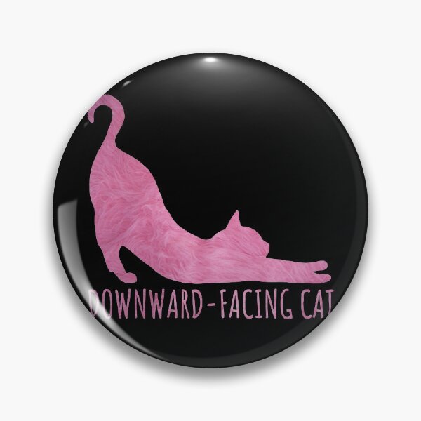 Item preview, Downward Facing Cat Pink Fur designed and sold by ProjecTees.