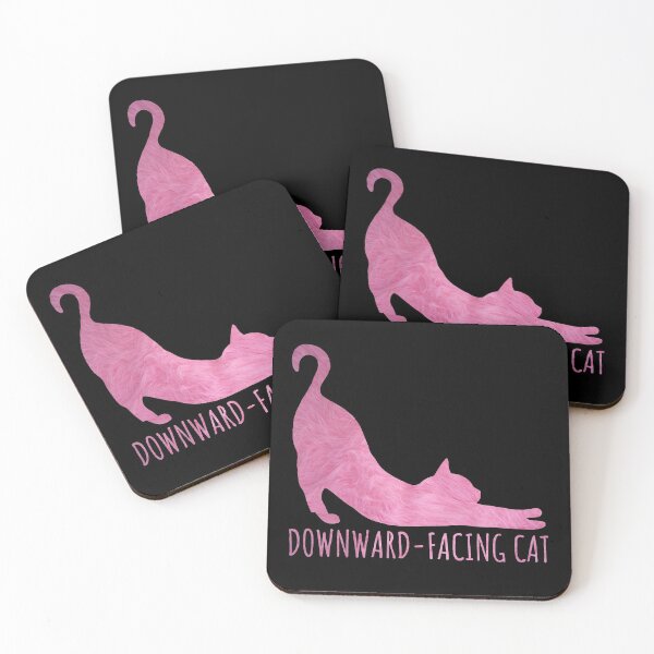 Item preview, Downward Facing Cat Pink Fur designed and sold by ProjecTees.