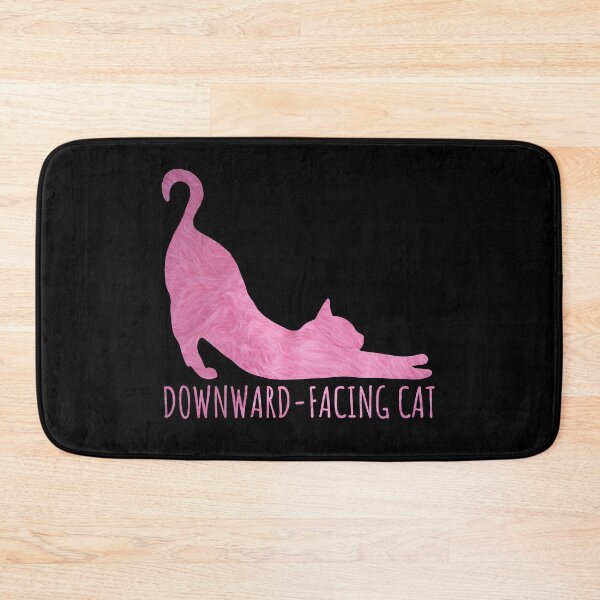 Item preview, Downward Facing Cat Pink Fur designed and sold by ProjecTees.