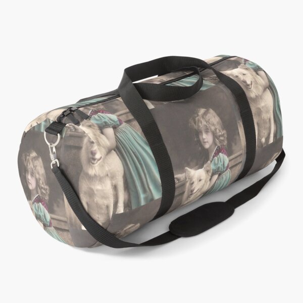 Item preview, Vintage dog cute photo girl Dogs retro pet  designed and sold by Coolstuff4you71.