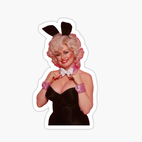 Bunny Dolly Parton Sticker