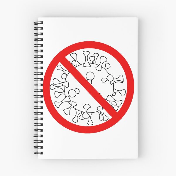 Item preview, No Virus in Black and White  designed and sold by LovenLaughter.