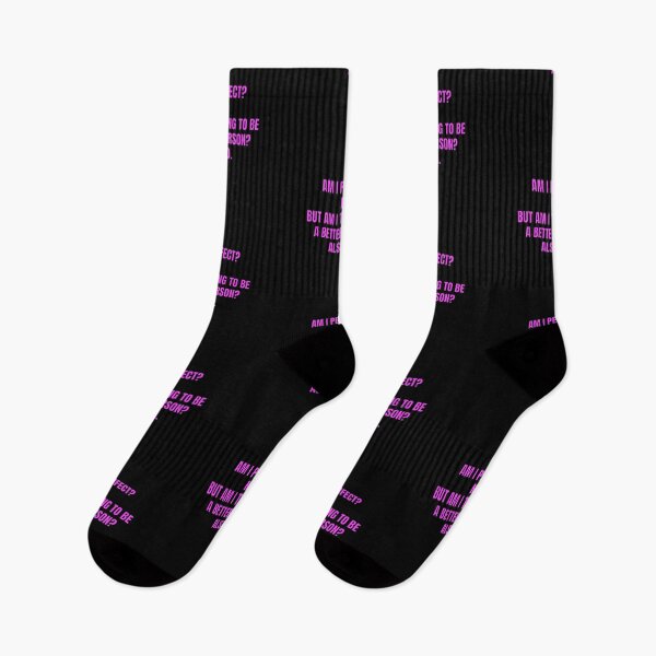 Item preview, AM I PERFECT  NO BUT AM I TRYING TO BE A BETTER PERSON ALSO NO designed and sold by Inspirationmotivation.