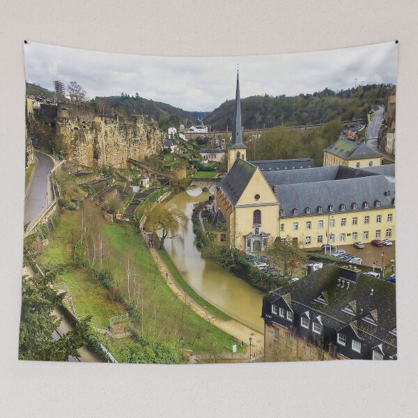 Item preview, Luxembourg Ancient Fortifications Bock Casemates photography UNESCO Heritage designed and sold by Dark Blue.