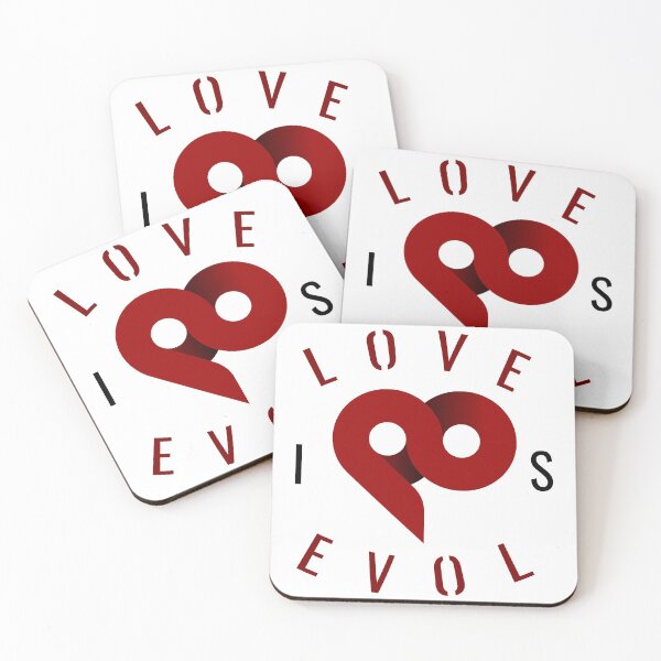 Item preview, Love is evoL designed and sold by hrbrt.