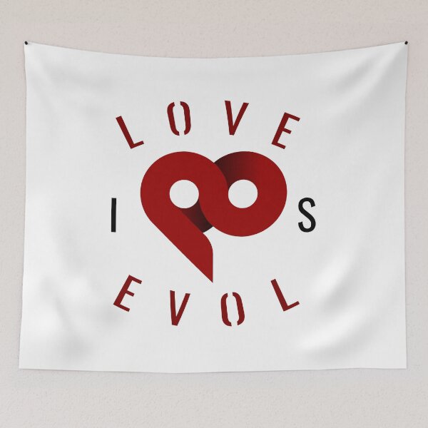 Item preview, Love is evoL designed and sold by hrbrt.