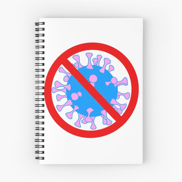 Item preview, No Virus in Pink and Blue  designed and sold by LovenLaughter.