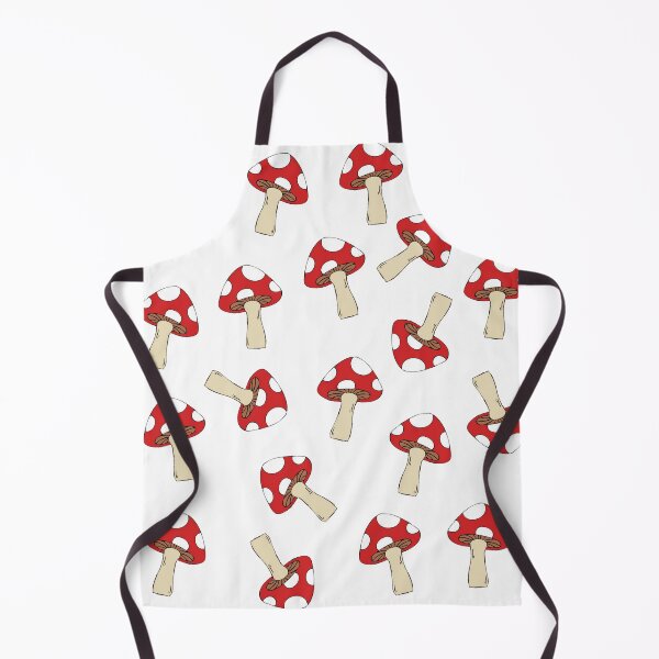 Item preview, Red Mushroom Print designed and sold by banabananaz.