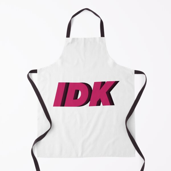 Item preview, IDK I don't Know 3d Vintage Old School Pink Logo designed and sold by PeterPrv.