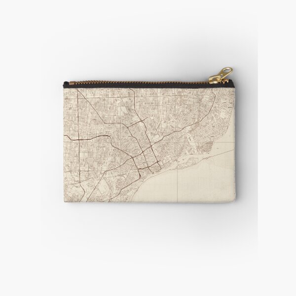 Item preview, Detroit, MI Hexadic Topographical Map Vintage designed and sold by PGHPhotoCo.