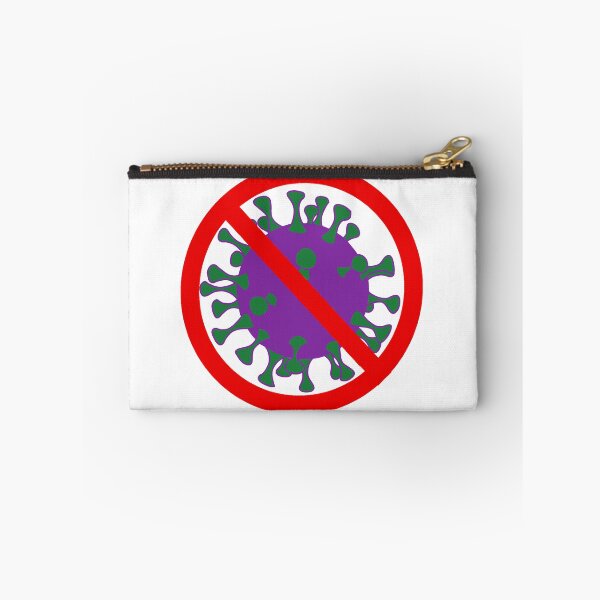 Item preview, No Virus in Purple and Green  designed and sold by LovenLaughter.